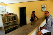 Standard-Touristenbar auf dem Land